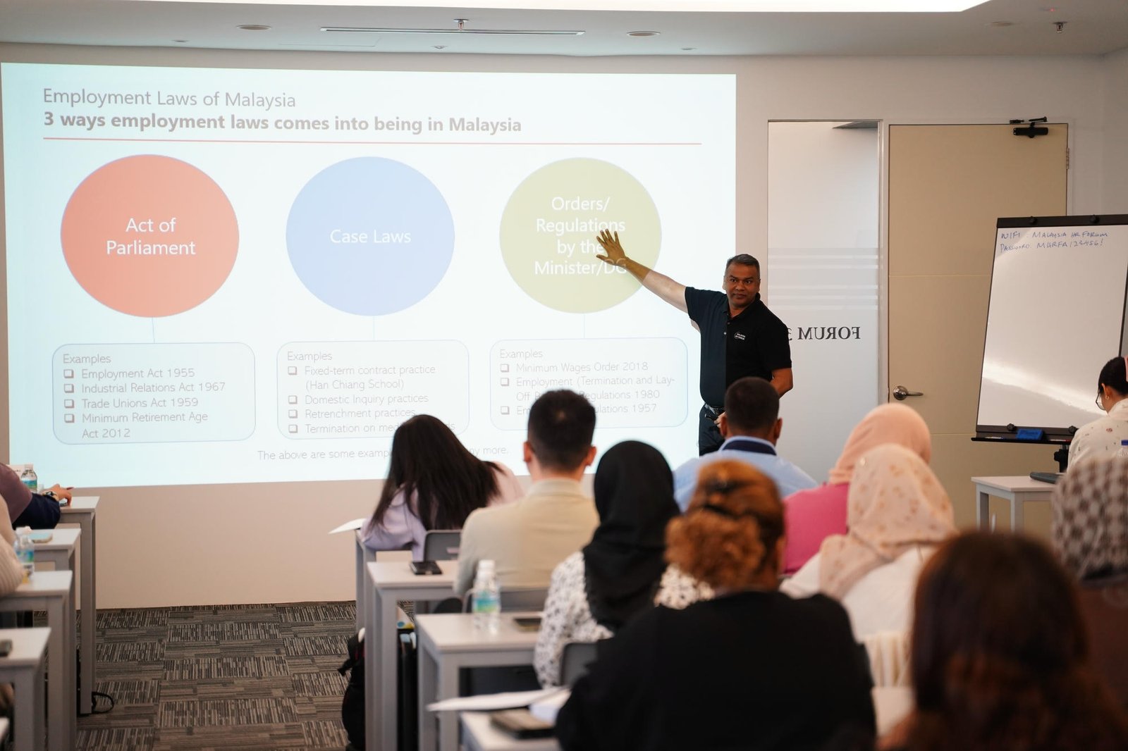 Employment Law and Industrial Relations, Mr Arulkumar, Malaysia HR Forum