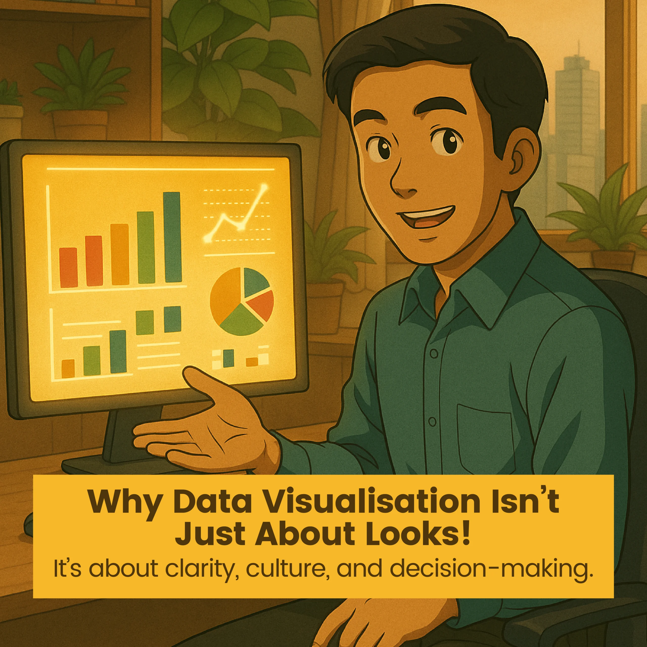 Power BI, data visualisation, data storytelling, business intelligence, workplace analytics, digital skills, data-driven culture, cross-functional alignment